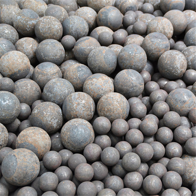 Bola de moagem de fundição cromada de 20 - 150mm 75Mn B3 Bolas resistentes ao desgaste