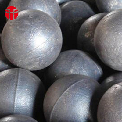 Bola de metal redonda de diâmetro 15 - 160mm, esfera de moagem de aço cromado baixo para fábrica de cimento de mineração