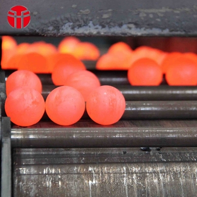 Bolas de moagem forjadas de aço de 1 polegada - 6 polegadas Bolas de aço sólidas grandes de 160 mm