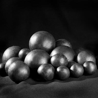 Esferas de aço de moagem de alto cromo fundido 48HRC 53HRC para Cooper Mine ISO9001
