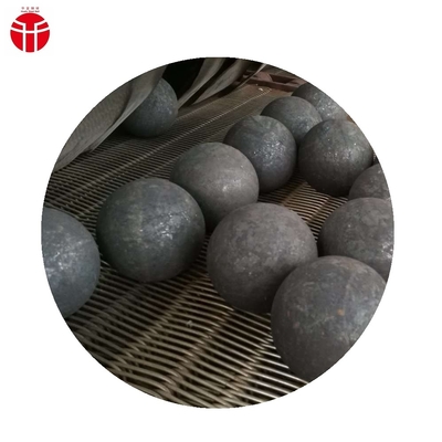 55 HRC bolas de mídia de moagem de 4 polegadas, bolas de aço forjado ISO9001