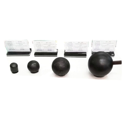 Esferas forjadas de aço com diâmetro de 125 mm com baixa taxa de quebra e moagem de aço para moinho semi-autógeno
