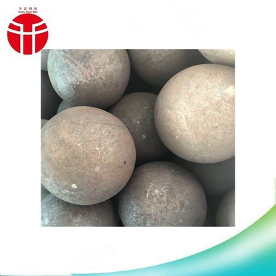 Bola de aço de moagem de 60mm 50mm 5 polegadas para material de mina de cobre