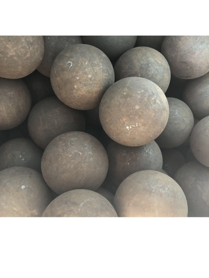 Bola de aço de moagem de 60mm 50mm 5 polegadas para material de mina de cobre