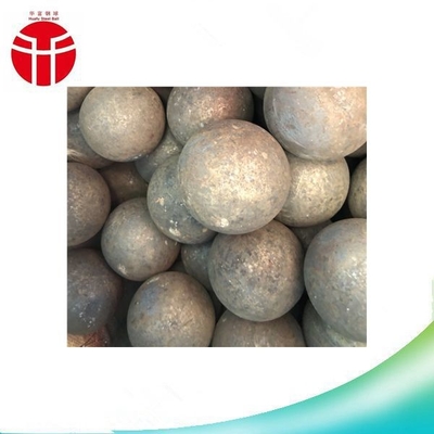 Bola de aço de moagem de 60mm 50mm 5 polegadas para material de mina de cobre
