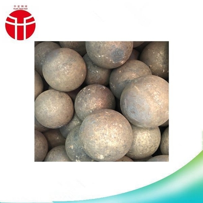 Bola de aço de moagem de 60mm 50mm 5 polegadas para material de mina de cobre