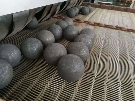 Bolas de moagem forjadas de 4 polegadas e 5 polegadas 60HRC bolas de metal sólido para moinho de bolas