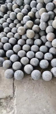 Bolas de moagem forjadas SAG de 125 mm 60 - 65HRC Bolas de moinho de mina