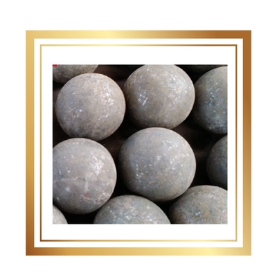 Esferas de moagem forjadas 60HRC 58HRC B2 Bola de moagem fundida para moinho de bolas para fábrica de cimento