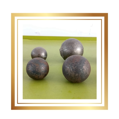 Sem liga de cromo bolas de aço forjado 55HRC bola de aço sólido para moinho