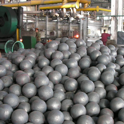 Esferas de metal grandes de 20 a 160 mm Esferas de ferro de liga de aço resistentes ao desgaste