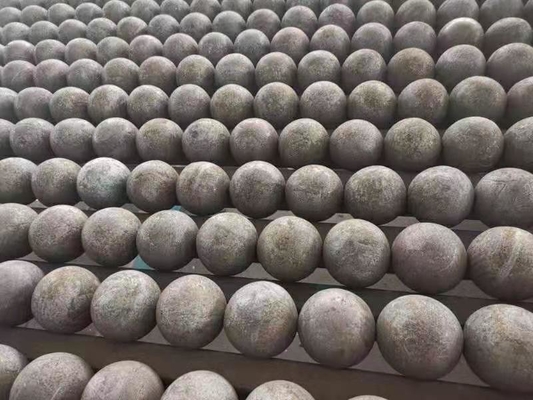 Bola de aço sólido B3 de 100 mm, bola forjada de aço 65HRC feita sob medida