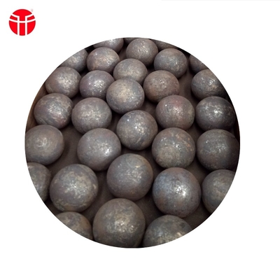 Bola de aço carbono sólida forjada de 20 mm 30 mm, bolas de moagem de moinho de cimento para areia de sílica