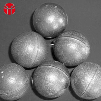 Bola de metal redonda de diâmetro 15 - 160mm, esfera de moagem de aço cromado baixo para fábrica de cimento de mineração