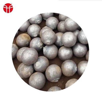 Bolas de moagem forjadas de aço 40mm 6 polegadas bola de mídia de moagem cromada média para cimento de carvão