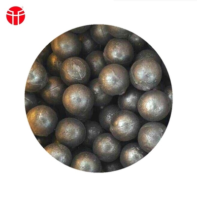 Bolas de moagem forjadas de aço 40mm 6 polegadas bola de mídia de moagem cromada média para cimento de carvão
