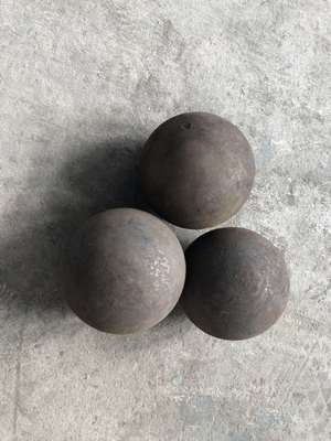 50 - 60HRC Sag Mill forjado moagem bola de aço 3 polegadas 12J/CM2 min