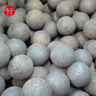 Fundição de bolas de moinho de bolas forjadas 65Mn para fábrica de cimento de minério de cobre