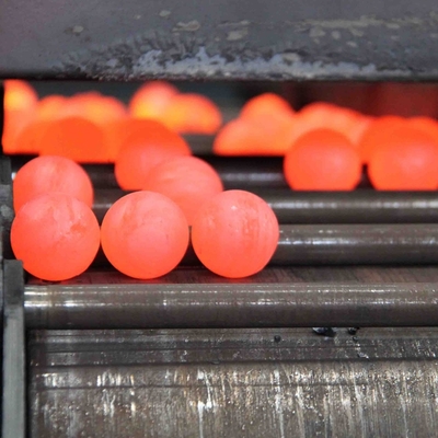 Bolas de aço forjado de 120 mm B2 Material 60 - 65HRC Moagem bola de metal para usina elétrica