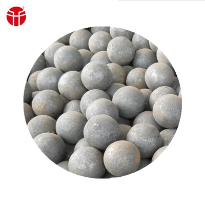 Bola de aço cromado médio de têmpera de 150 mm 6 polegadas para minério de ferro de rocha