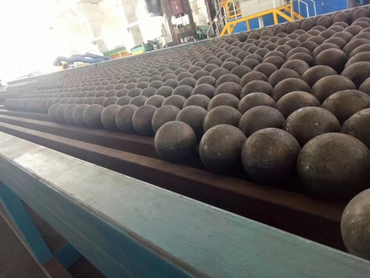 Bolas de moagem forjadas Meios de moagem de alta qualidade para moinho de bolas 1-6' bolas de alta dureza