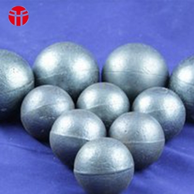 Esferas de aço forjado de 100 mm Dureza 55-65HRC Impacto &gt; 12J/CM2 4kg
